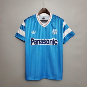 Camiseta Retro Olympique Marsella 90/91 2ª equipación
