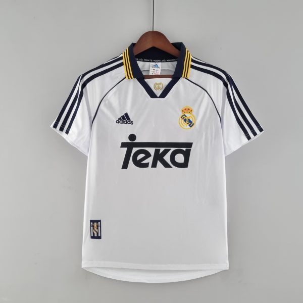 Camiseta Retro Real Madrid 99/00 1ª equipación