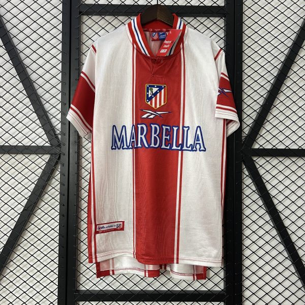 Camiseta Retro Atlético de Madrid 99/00 1ª equipación