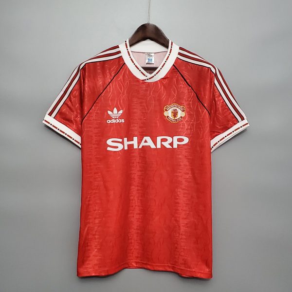 Camiseta Retro Manchester United 90/92 1ª equipación