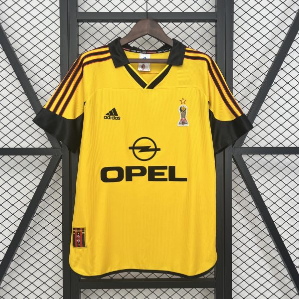 Camiseta Retro AC Milan 99/00 4ª equipación
