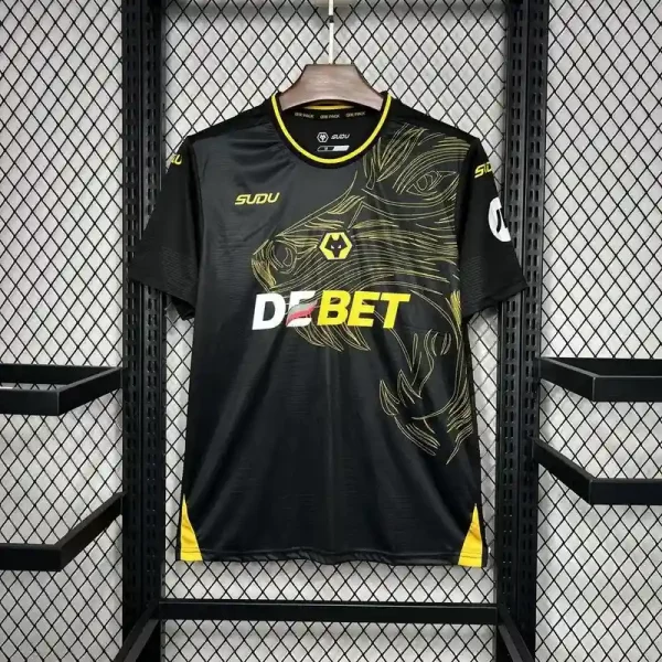 Camiseta Wolverhampton Wanderers (Wolves) 24/25 2ª equipación