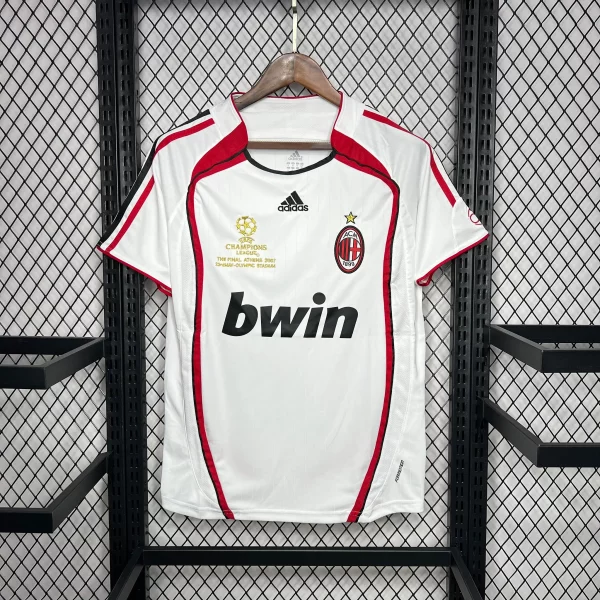 Camiseta Retro AC Milan 06/07 2ª equipación (Incluye parche de la foto)