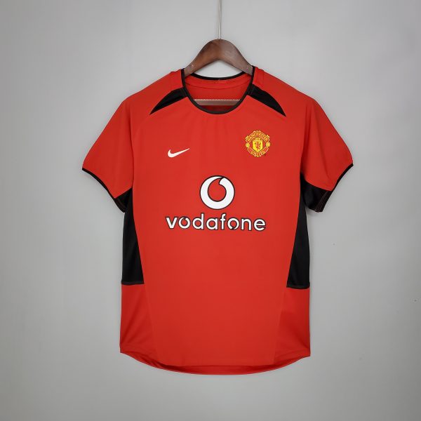 Camiseta Retro Manchester United 02/04 1ª equipación