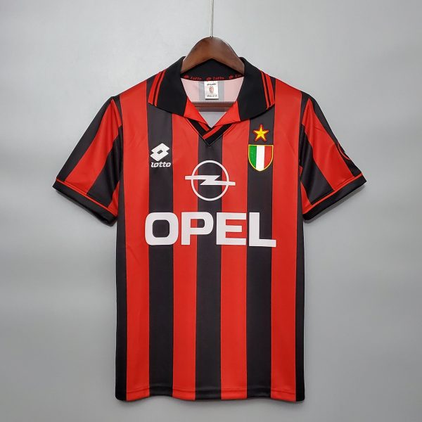 Camiseta Retro AC Milan 96/97 1ª equipación