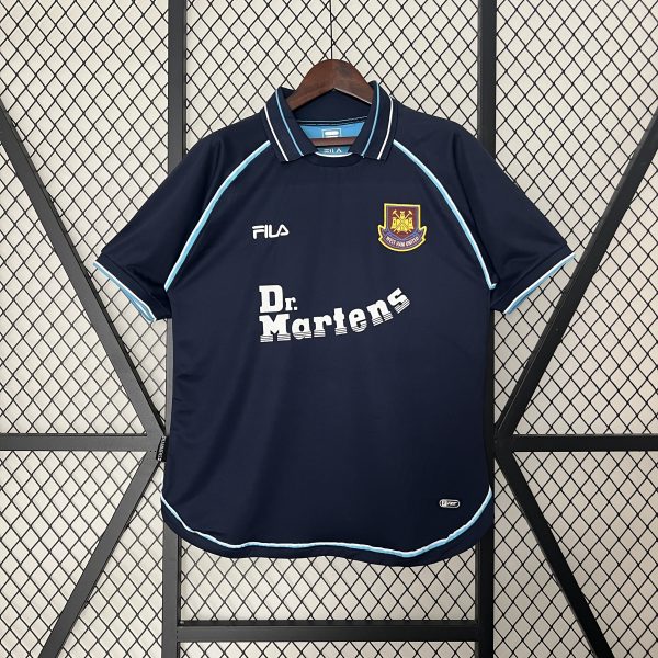 Camiseta Retro West Ham United 99/01 3ª equipación