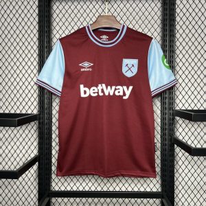 Camiseta West Ham United 24/25 1ª equipación