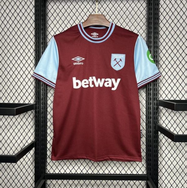 Camiseta West Ham United 24/25 1ª equipación