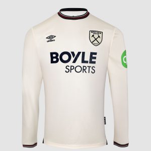 Camiseta West Ham United 25/26 2ª equipación (manga corta)