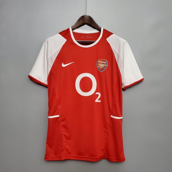 Camiseta Retro Arsenal 02/04 1ª equipación