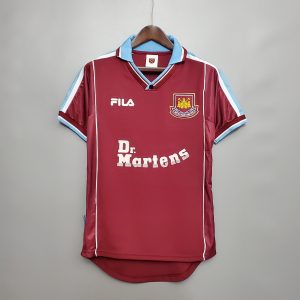 Camiseta Retro West Ham United 99/01 1ª equipación