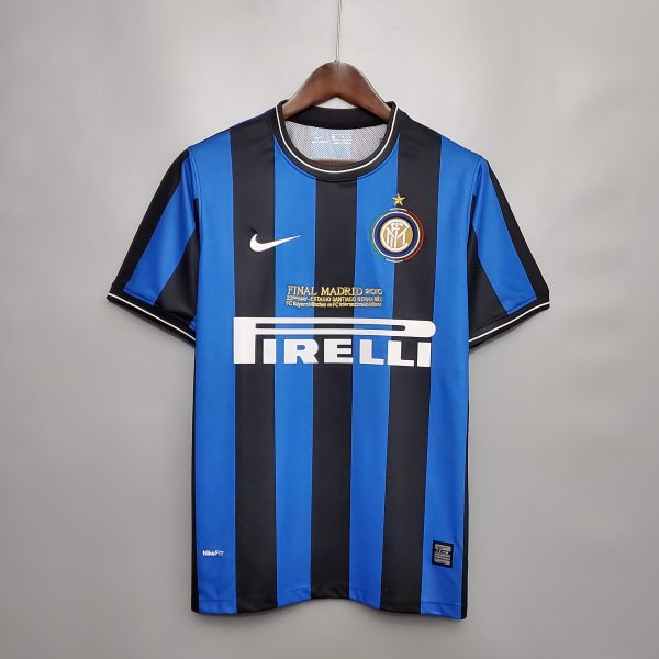 Camiseta Retro Inter Milan 09/10 1ª equipación (Incluye parche de la foto)