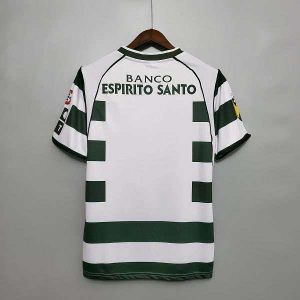Camiseta Retro Sporting Lisboa 02/03 1ª equipación - Imagen 2