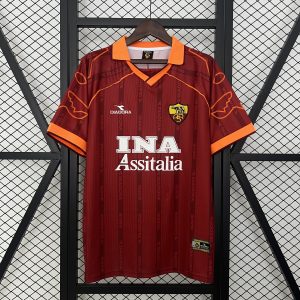 Camiseta Retro AS Roma 99/00 1ª equipación