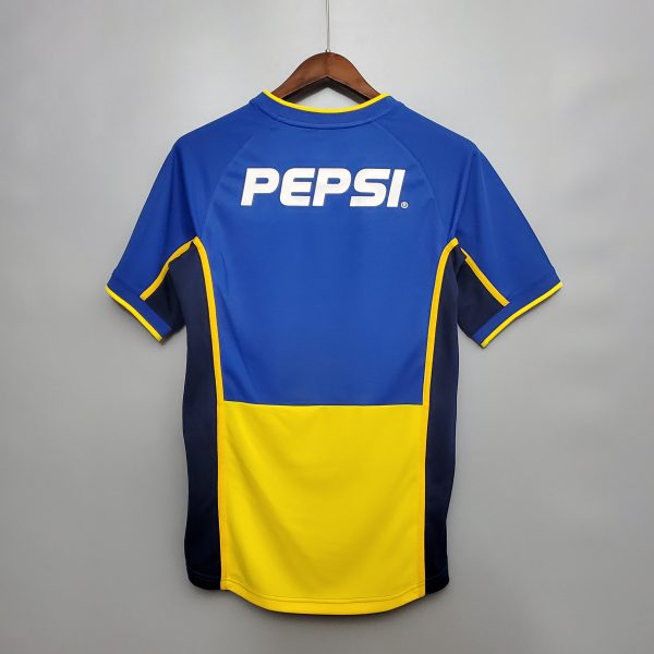 Camiseta Retro Boca Juniors 02/03 1ª equipación - Imagen 2
