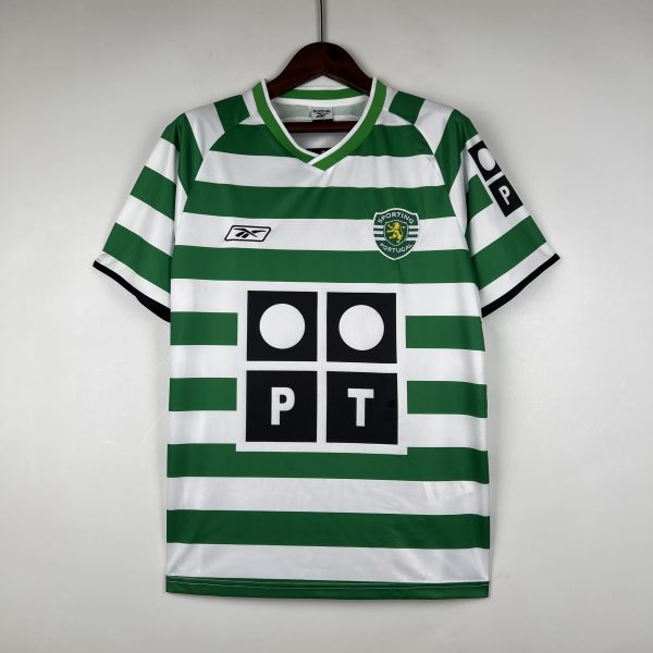 Camiseta Retro Sporting Lisboa 03/04 1ª equipación