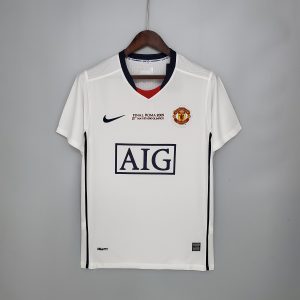 Camiseta Retro Manchester United 08/09 2ª equipación (Incluye parche de la foto)