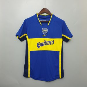 Camiseta Retro Boca Juniors 01/02 1ª equipación