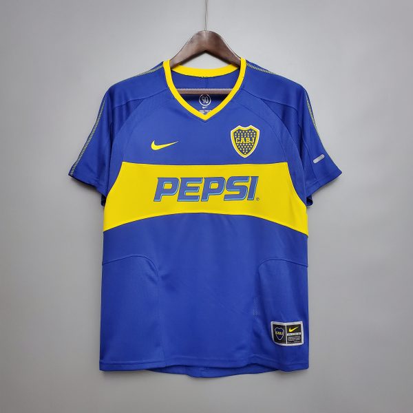 Camiseta Retro Boca Juniors 03/04 1ª equipación