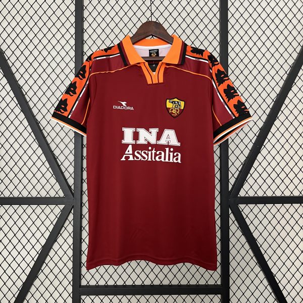 Camiseta Retro AS Roma 98/99 1ª equipación