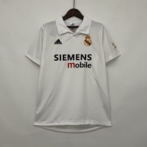 Camiseta Retro Real Madrid 02/03 1ª equipación